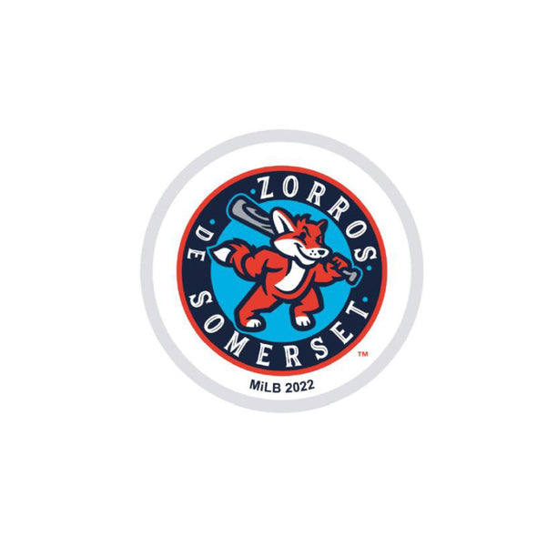 Somerset Patriots Zorros Copa de la Diversion Zorros de Somerset Mascot Pin