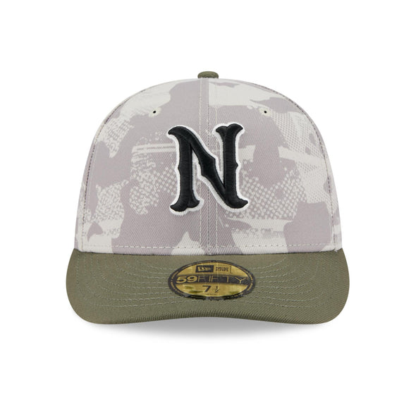 Nashville Sounds New Era 59FIFTY Authentic 2025 Armed Forces Day Hat
