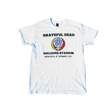 Rochester Red Wings 2024 Grateful Dead White T-Shirt