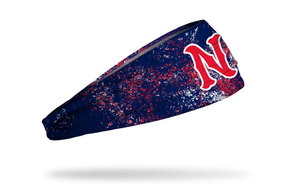 Nashville Sounds Junk Brand Navy & Red Stamped N Logo Headband