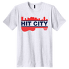 Nashville Sounds White Heather Hit City Tee