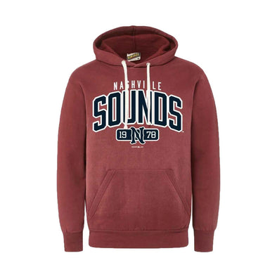 Nashville Sounds MV Sport Cinnamon Vintage Fleece Hoodie