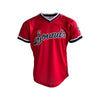 Nashville Sounds Youth Replica Red Alternate Jersey