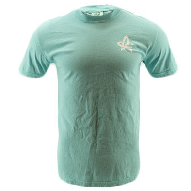 A Buff Chalky Mint Baseball Tee