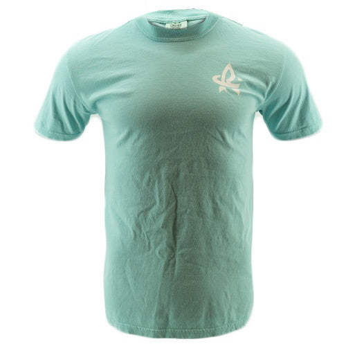 A Buff Chalky Mint Baseball Tee