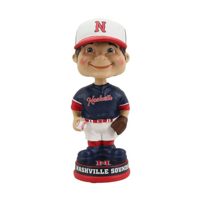 Nashville Sounds Navy Vintage Bobblehead