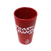 Red Speckled Silicone Pint Glass