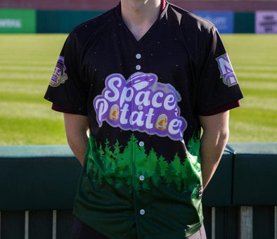 Space Potato Replica Jersey (Black)