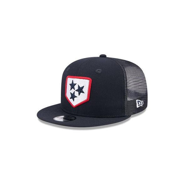 Nashville Sounds New Era Youth 9FIFTY Classic Trucker Hat