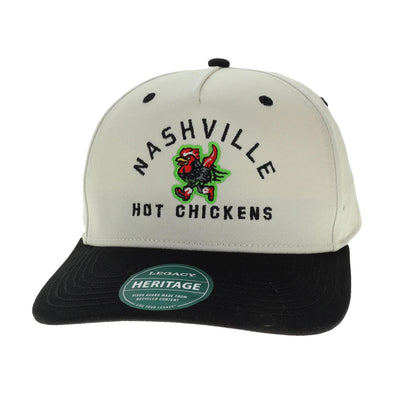 Nashville Sounds Legacy Stone Black Heritage Hot Chickens Hat