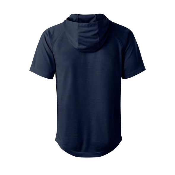 Nashville Sounds EvoShield Navy Lightweight Short Sleeve Training Hoodie