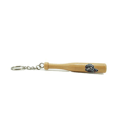 Natural Primary Bat Keychain