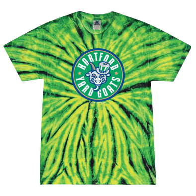 Hartford Yard Goats B&G Tie Dye Tee Shirt
