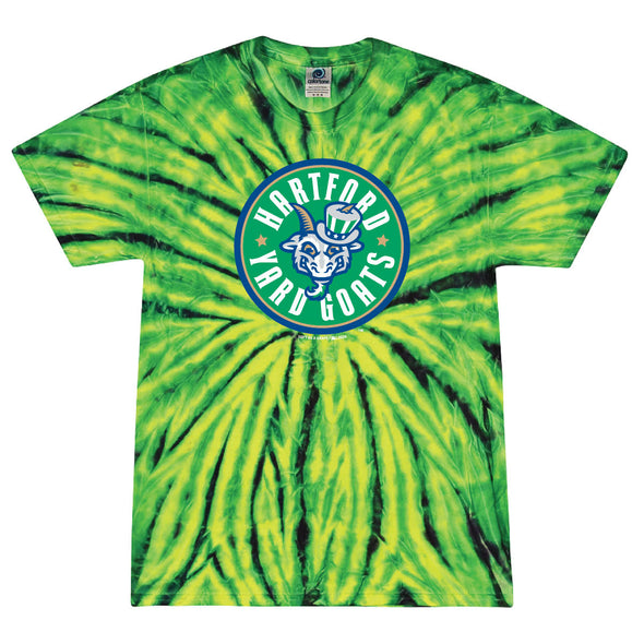 Hartford Yard Goats B&G Tie Dye Tee Shirt