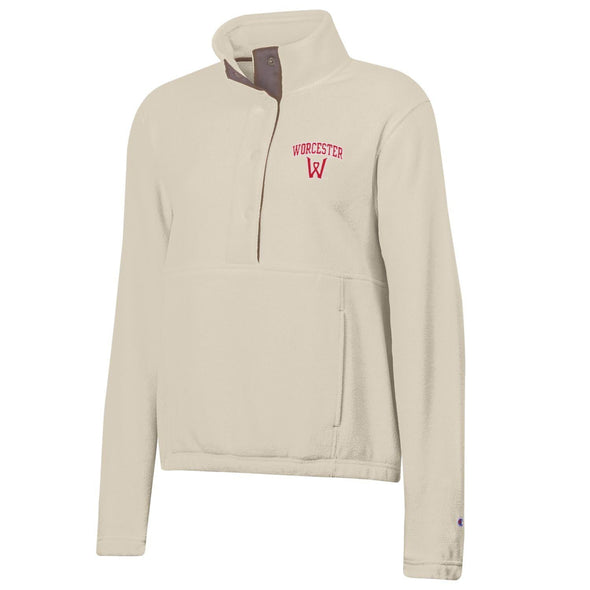 Tan Explore Popover Wmn Fleece