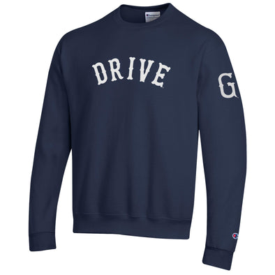 Greenville Drive Champion Navy Powerblend Crewneck Sweatshirt