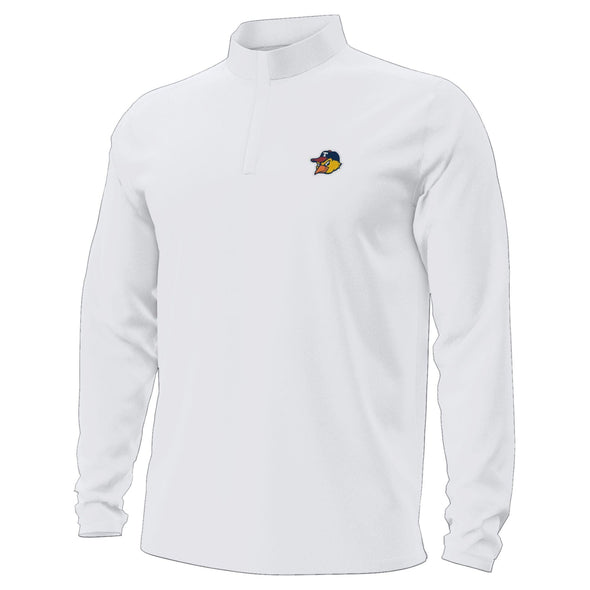 Toledo Mud Hens White UA Motion 1/4 Zip