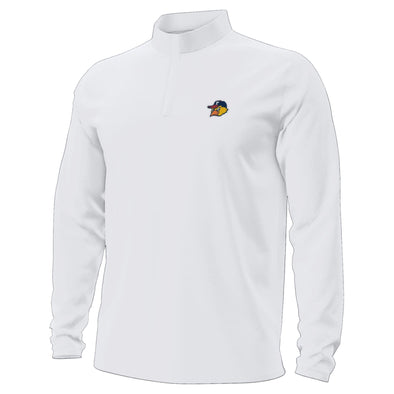 Toledo Mud Hens White UA Motion 1/4 Zip