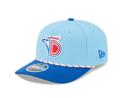 Dunedin Blue Jays 4th of July 970 Stretch Snapback