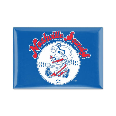Nashville Sounds Throwback Logo 2x3 Magnet