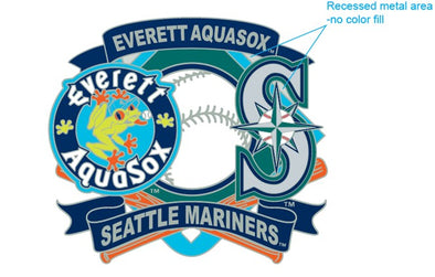 Everett AquaSox Affiliate Lapel Pin