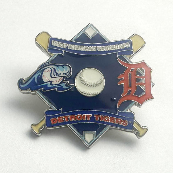 West Michigan Whitecaps Affiliate Lapel Pin