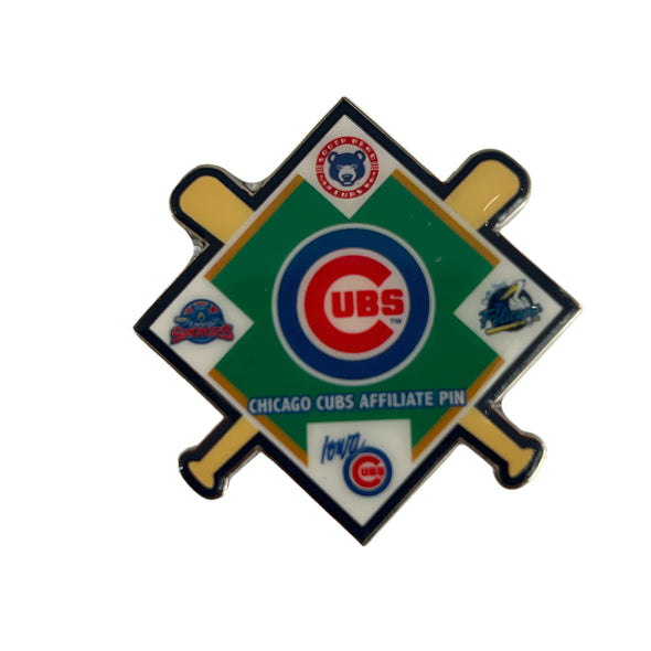 Chicago Cubs Minor League Affiliate Lapel Pin