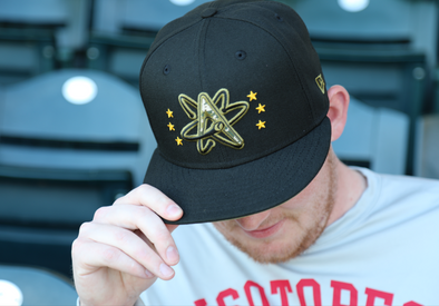 Albuquerque Isotopes Hat-Armed Forces 2024