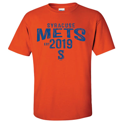 Syracuse Mets Bimm Ridder Orange Est. Tee