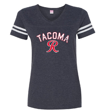 Tacoma Rainiers Women's Navy Tacoma R Vintage Tee