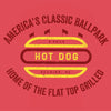 Reading Fightin Phils Flat Top Grilled Hot Dog T-Shirt