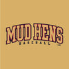 Toledo Mud Hens Gold Hens Comfort Wash Crewneck Sweatshirt