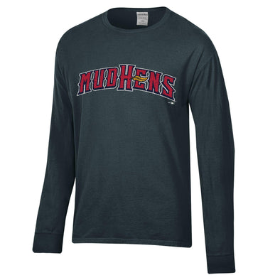 Toledo Mud Hens Railroad Comfort Wash Long Sleeve T