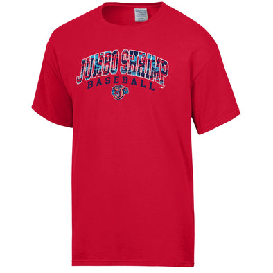 Jacksonville Jumbo Shrimp Comfort Wash Red Digi Camo Arch Tee