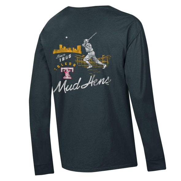 Toledo Mud Hens Hyannis Comfort Wash Long Sleeve T