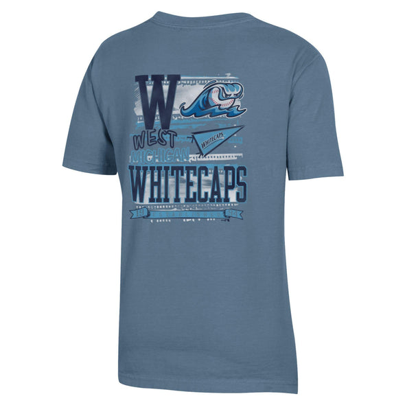 West Michigan Whitecaps ComfortWash Youth Two Sided Tee