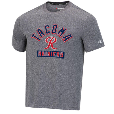 Tacoma Rainiers Champion Gray Heather Tech Tee