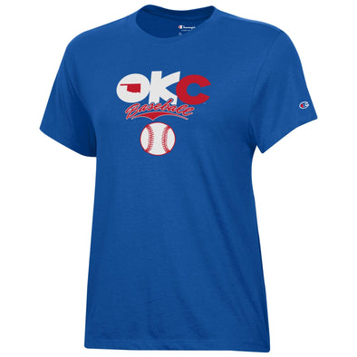 OKC Baseball Club Women's Champion Tee