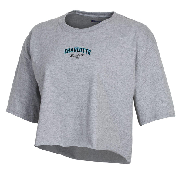 Womens Charlotte Baseball Crop