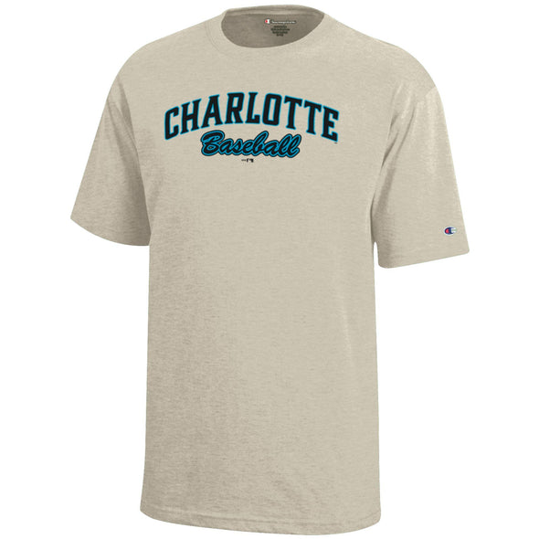 Youth Charlotte Baseball Tee