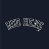 Toledo Mud Hens Ladies Sueded Hoodie