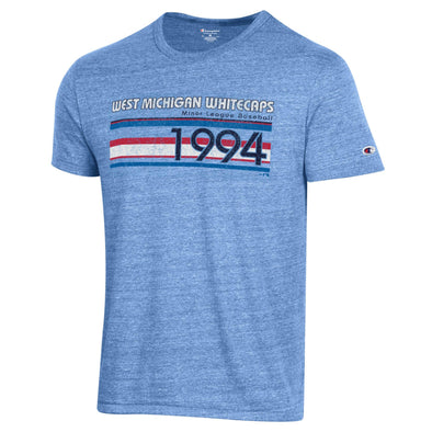 West Michigan Whitecaps Champion Retro Triblend Tee