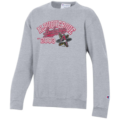 Albuquerque Isotopes Sweatshirt-Yth Powerblend Crew
