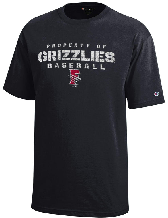 Youth Champion Property of Grizzlies Tee