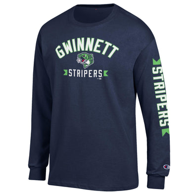Gwinnett Stripers Champion Jersey Long Sleeve Tee