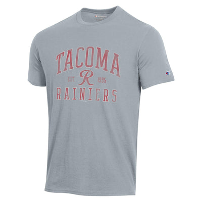 Tacoma Rainiers Champion Gray Stadium Tee