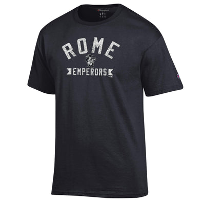 Rome Emperors Champion Black T-Shirt