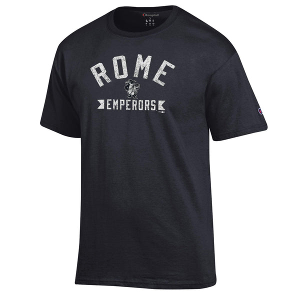 Rome Emperors Champion Black T-Shirt