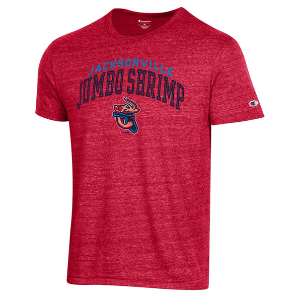 Jacksonville Jumbo Shrimp Champion Scarlet Triblend