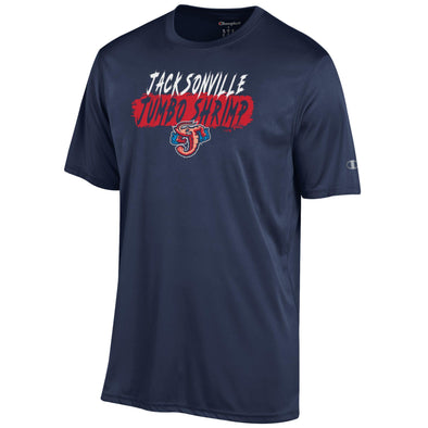 Jacksonville Jumbo Shrimp Champion Navy Athletic Tee